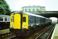 Class 128 DMU at Ealing