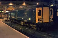 Class 128 DMU at Manchester Victoria