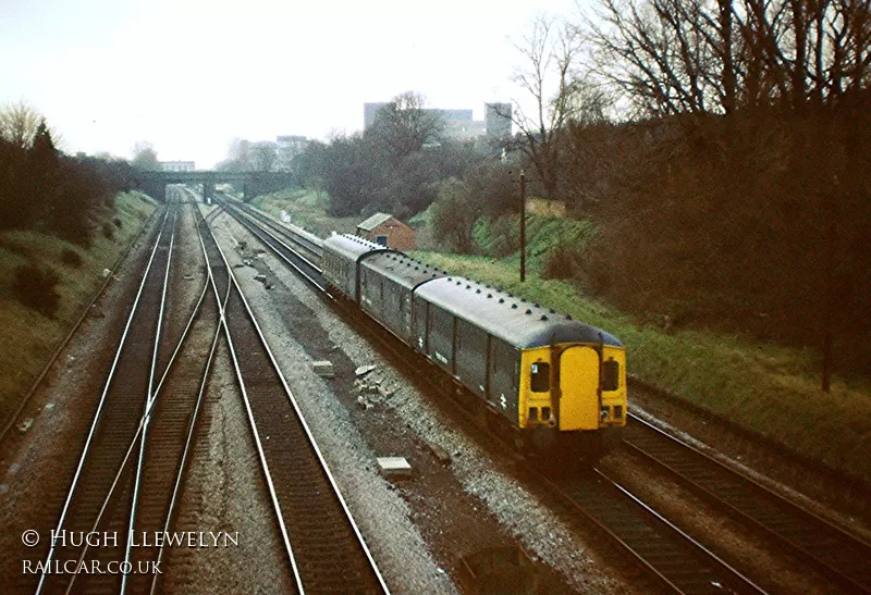 Class 128 DMU at Ealing