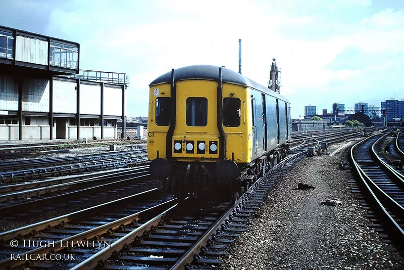 Class 128 DMU at Manchester Victoria