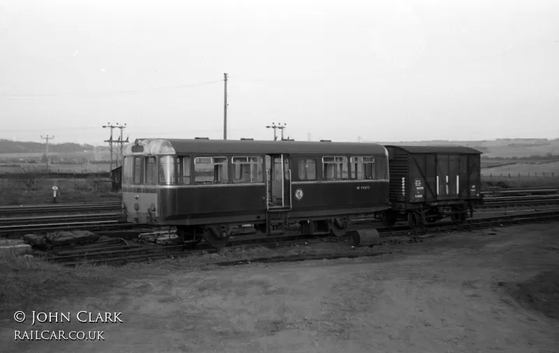 Ac cars railbus at Millerhill Yard