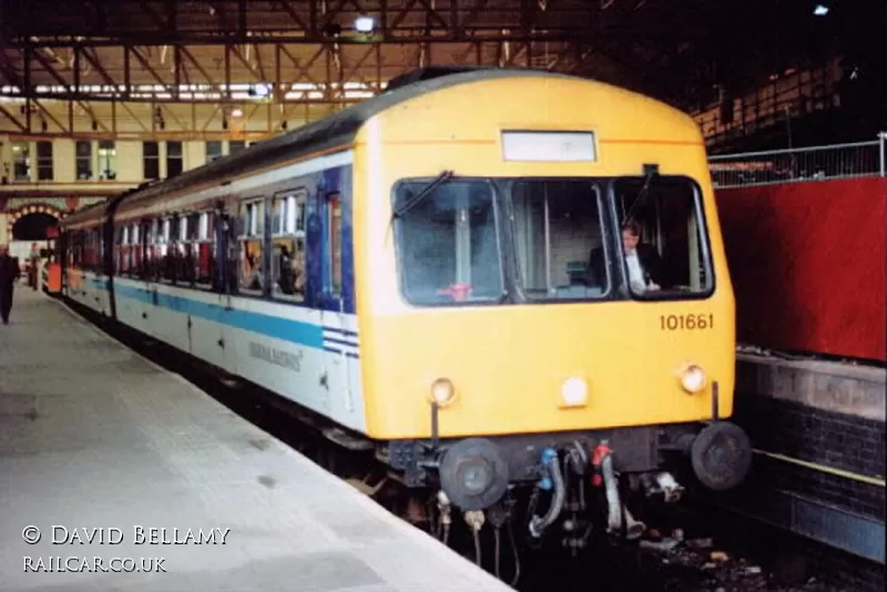 Class 101 DMU at Manchester Victoria