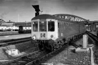 Class 100 DMU at Peterborough