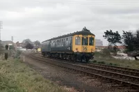 Class 100 DMU at Woodbridge