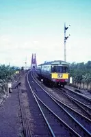 Class 100 DMU at Dalmeny