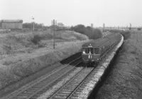 Class 100 DMU at Garston