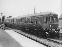 Class 100 DMU at an unknown location