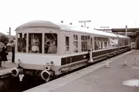 Class 100 DMU at Peterborough