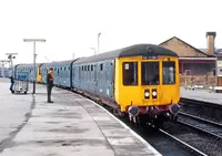 Class 100 DMU at Manchester Piccadilly