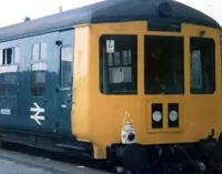 Class 100 DMU at Shaw