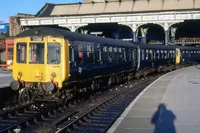 Class 100 DMU at Manchester Victoria