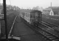 Class 100 DMU at Musselburgh