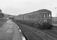 Class 100 DMU at North Berwick