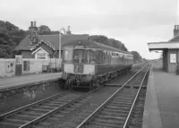 Class 100 DMU at Longniddry