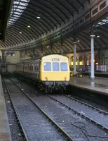 Class 101 DMU at Newcastle