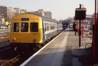 Class 101 DMU at Kensington