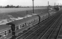 Class 101 DMU at Basford Hall Junction