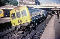 Class 101 DMU at Edinburgh Waverley