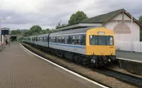 Class 101 DMU at Inverkeithing