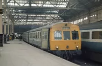 Class 101 DMU at Edinburgh Waverley