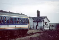 Class 101 DMU at Mount Bures