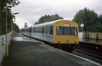 Class 101 DMU at Dalmeny