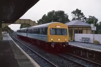 Class 101 DMU at Dalmeny