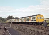 Class 101 DMU at Bilston Glen