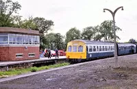 Class 101 DMU at Forfar