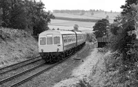 Class 101 DMU at Armathwaite