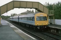 Class 101 DMU at Dalmeny