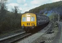 Class 101 DMU at Bodmin Road