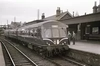 Class 101 DMU at Inverkeithing