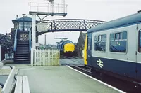 Class 101 DMU at Carnoustie