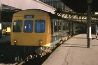 Class 101 DMU at Newcastle