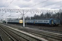 Class 101 DMU at Crewe Carriage Sidings