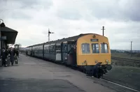 Class 101 DMU at Thornton Junction