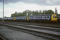 Class 101 DMU at Hull Botanic Gardens depot