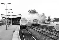 Class 101 DMU at Leamington Spa