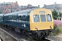 Class 101 DMU at Hartlepool