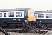 Class 101 DMU at Haymarket depot