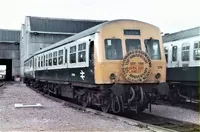 Class 101 DMU at Eastfield Depot