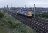 Class 101 DMU at Falkland Junction