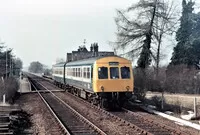 Class 101 DMU at Thurston