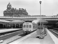 Class 101 DMU at Edinburgh Waverley