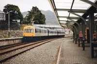 Class 101 DMU at Blaenau Ffestiniog