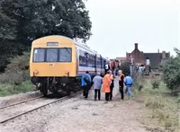 Class 101 DMU at Middleton Towers