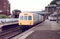 Class 101 DMU at Springburn