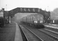 Class 101 DMU at North Queensferry