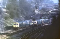 Class 101 DMU at Rotherham Masborough